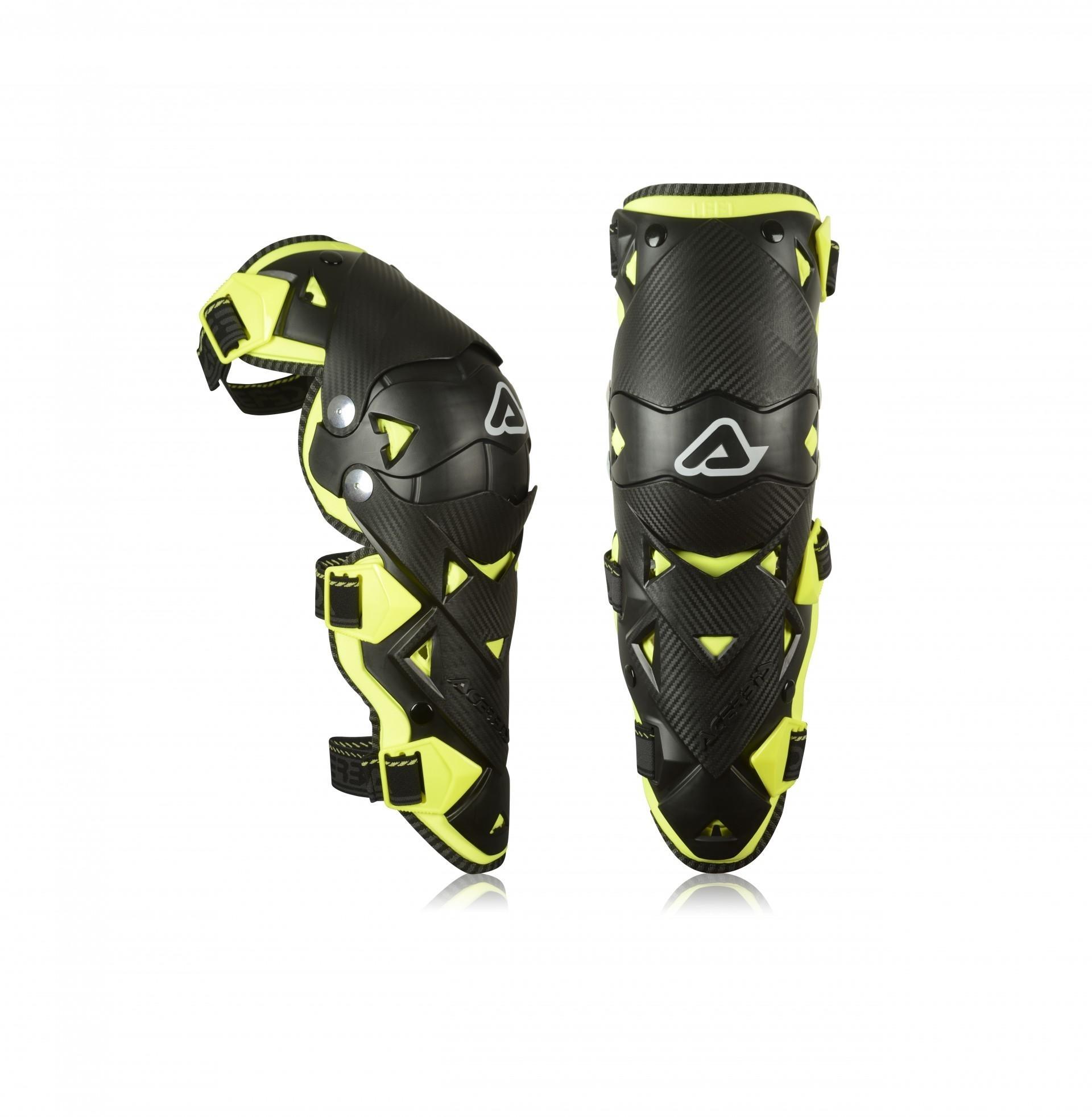 Rodilleras Acerbis Impact EVO 3.0 negro-amarillo