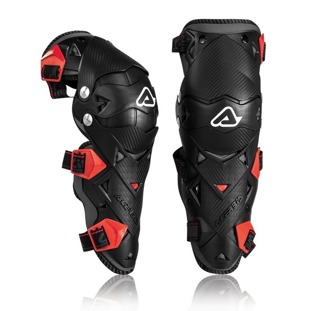 Rodilleras Acerbis Impact Evo 3.0 negro-rojo