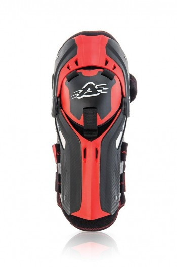 Rodilleras Acerbis Gorilla negro-rojo