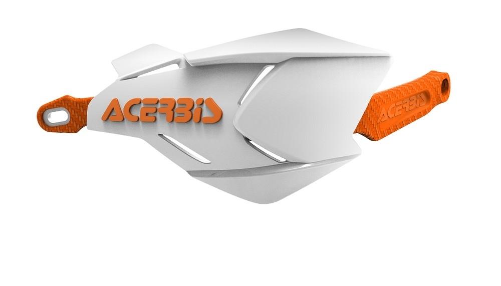 Paramanos Acerbis X-Factory blancos-naranja
