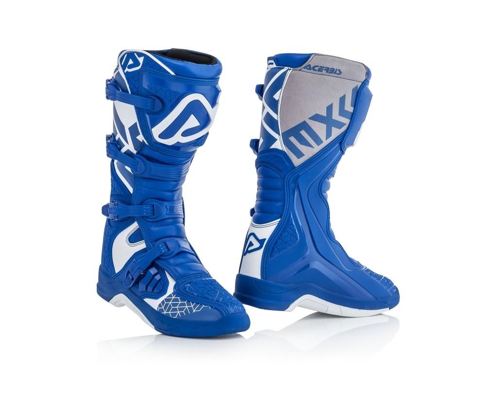 Botas Acerbis X-Team Azul-Blanco