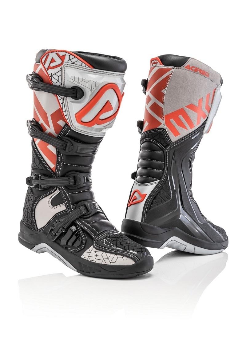 Botas Acerbis X-Team Negro-Gris