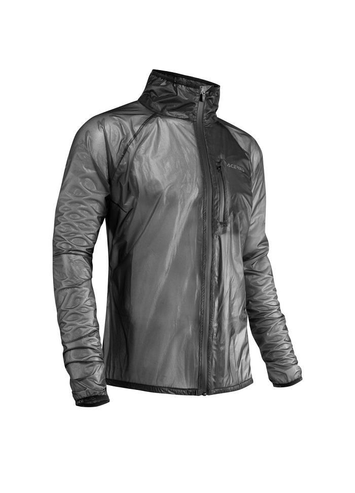 Chaqueta impermeable Acerbis Dek Pack Negra