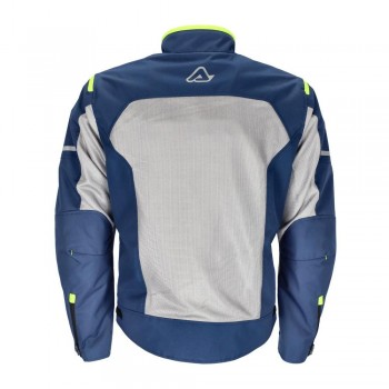 Chaqueta Acerbis Ramsey man Vented Azul-Amarillo CE
