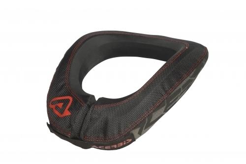 Collarin Acerbis X-Round negro-rojo