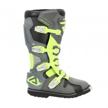 Botas Acerbis X-Race Gris-Amarillo