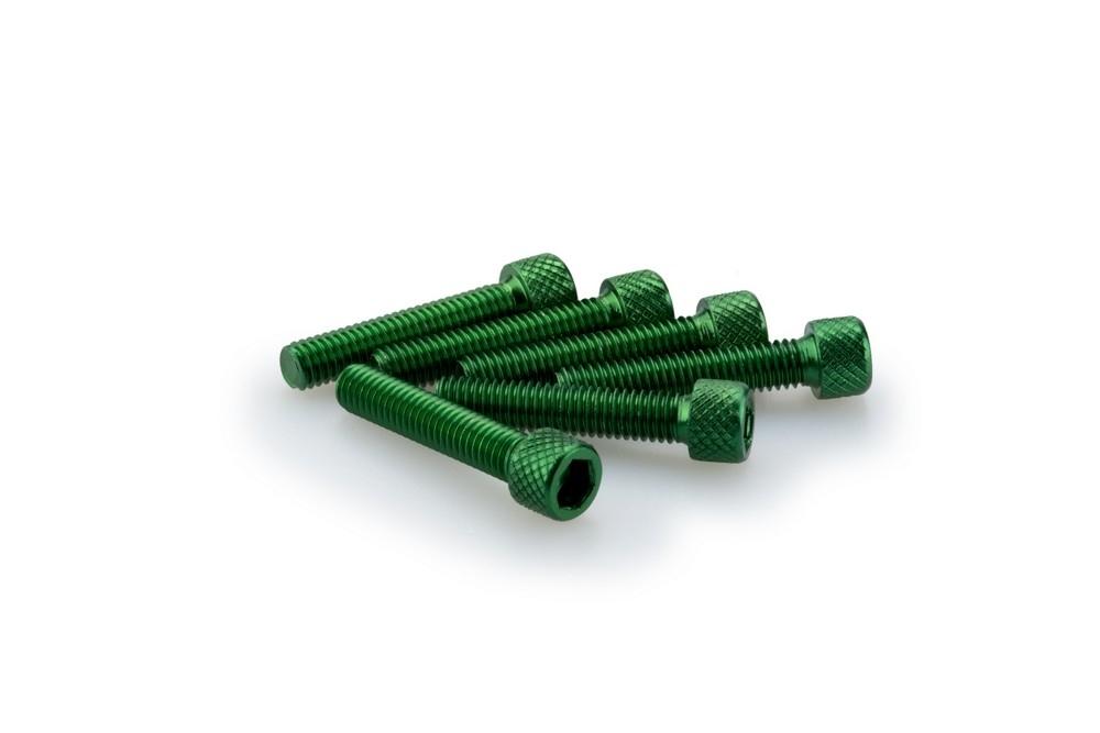 Blister 6 Tornillos allen M6X30MM. c/verde