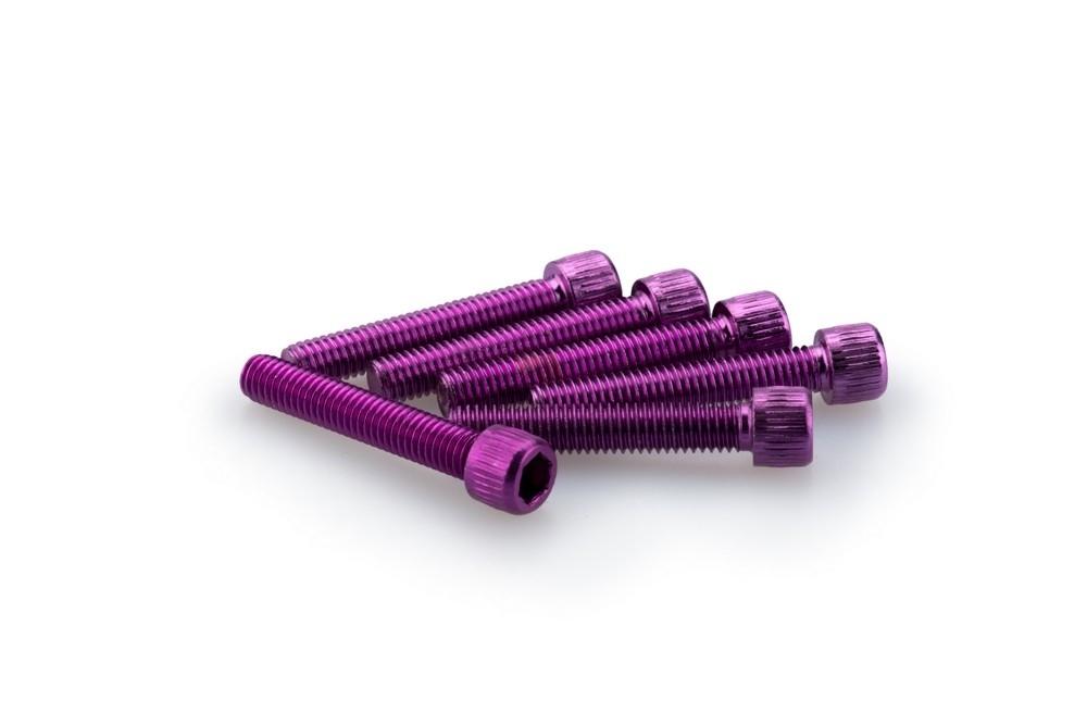 Blister 6 Tornillos allen M6X35MM. c/lila