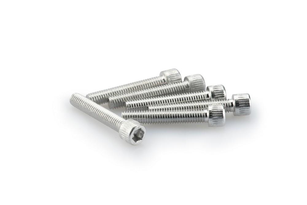 Blister 6 Tornillos allen M6X35MM. c/plata