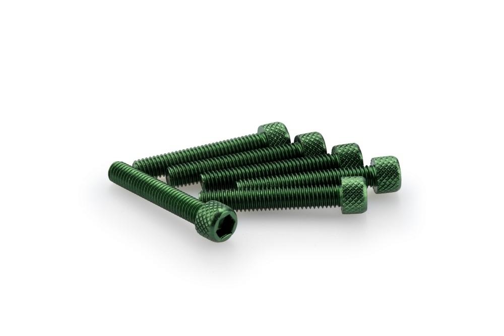 Blister 6 Tornillos allen M6X35MM. c/verde