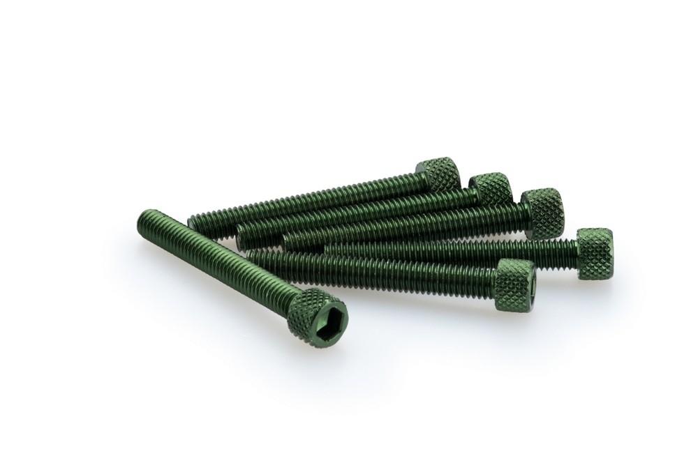 Blister 6 Tornillos allen M6X45MM. c/verde