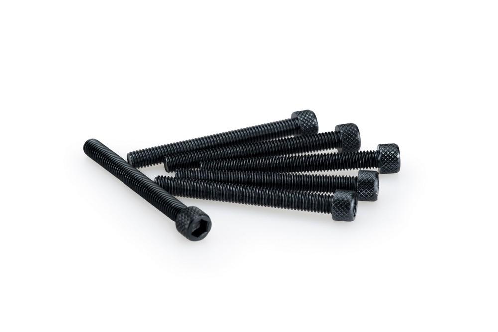 Blister 6 Tornillos allen M6X55MM. c/negro