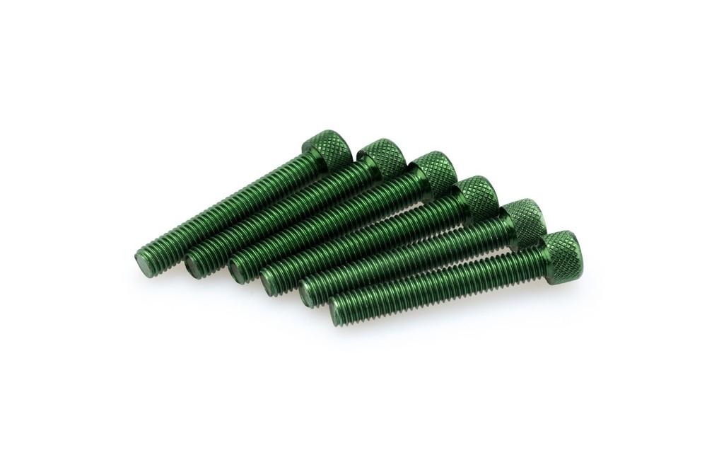 Blister 6 Tornillos allen M8X50MM. C/verde