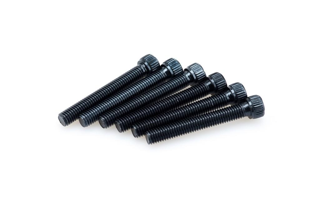 Blister 6 Tornillos allen M8X55MM. C/negro
