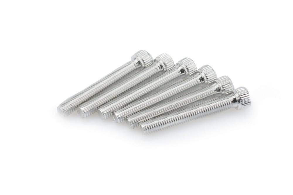 Blister 6 Tornillos allen M8X55MM. C/plata