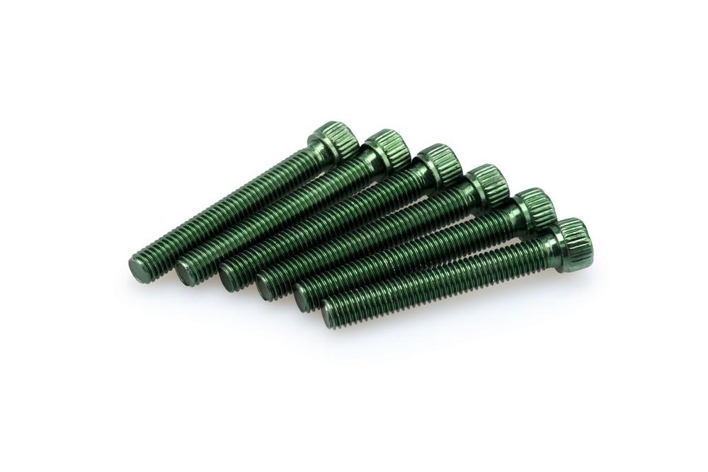 Blister 6 Tornillos allen M8X55MM. C/verde