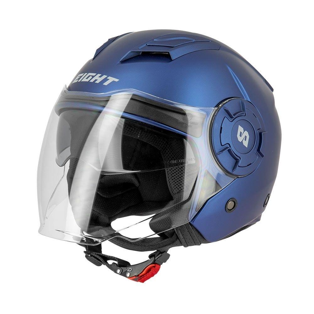 Casco Eight Jet S749 azul mate M