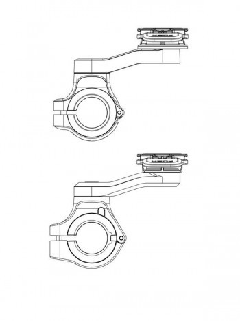 Soporte para movil Quad Lock a manillar