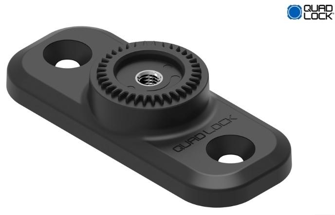 Base recatangular 2 agujeros Quad Lock 360