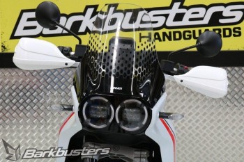 Estructura central aluminio paramanos Barkbusters para Ducati Desert X