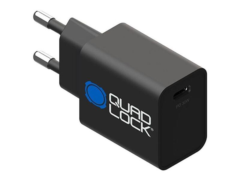 Adaptador de corriente QUAD LOCK 30W tipo C USB estandar UE