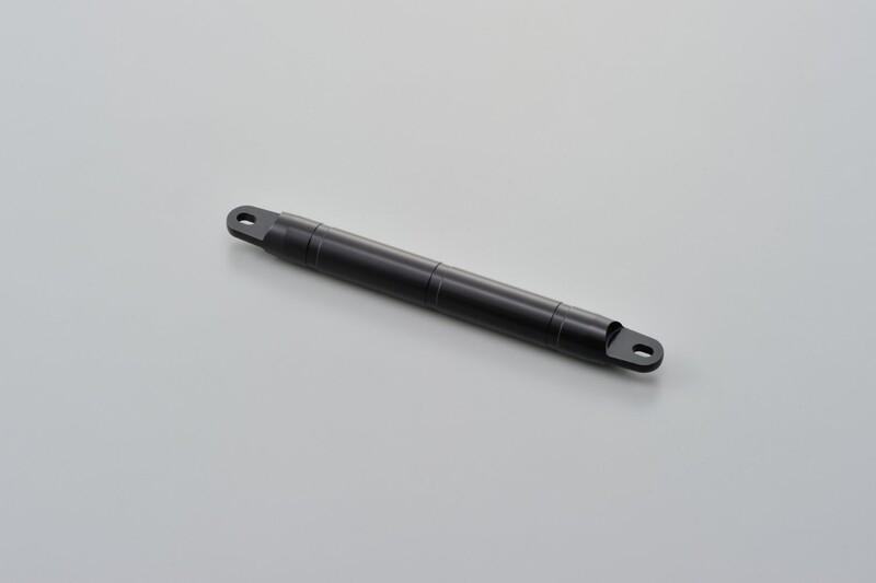 Barra de refuerzo de manillar Daytona aluminio anodizado negro - 200mm