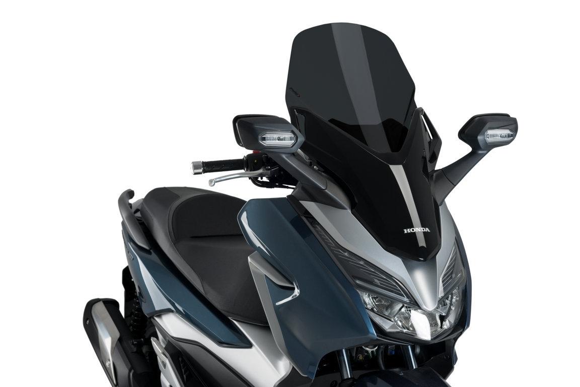 Parabrisas Honda Forza 125 2015-2020, Forza 3002018-2020 Puig V-Tech line Touring ahumado oscuro