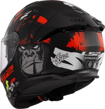 Casco LS2 FF808 Stream II Angry Monkey