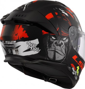 Casco LS2 FF808 Stream II Angry Monkey