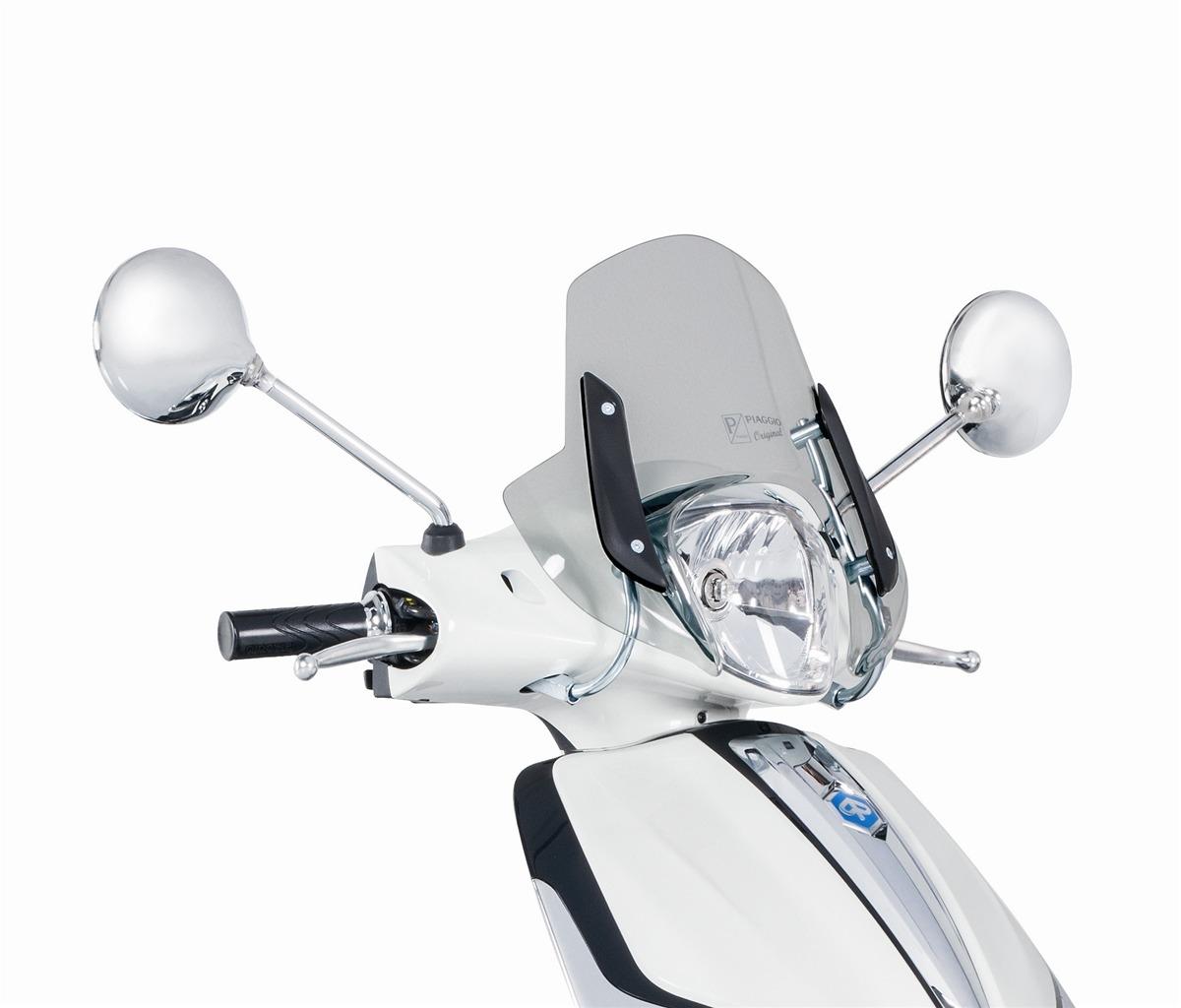 Parabrisas Piaggio Liberty 2016 corto ahumado