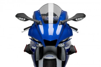 Alerones downforce laterales sport Yamaha YZF-R1 /R1M 2020-2024 rojos