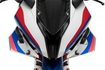 Aleron frontal GP BMW S1000RR 2019-2022 ahumado