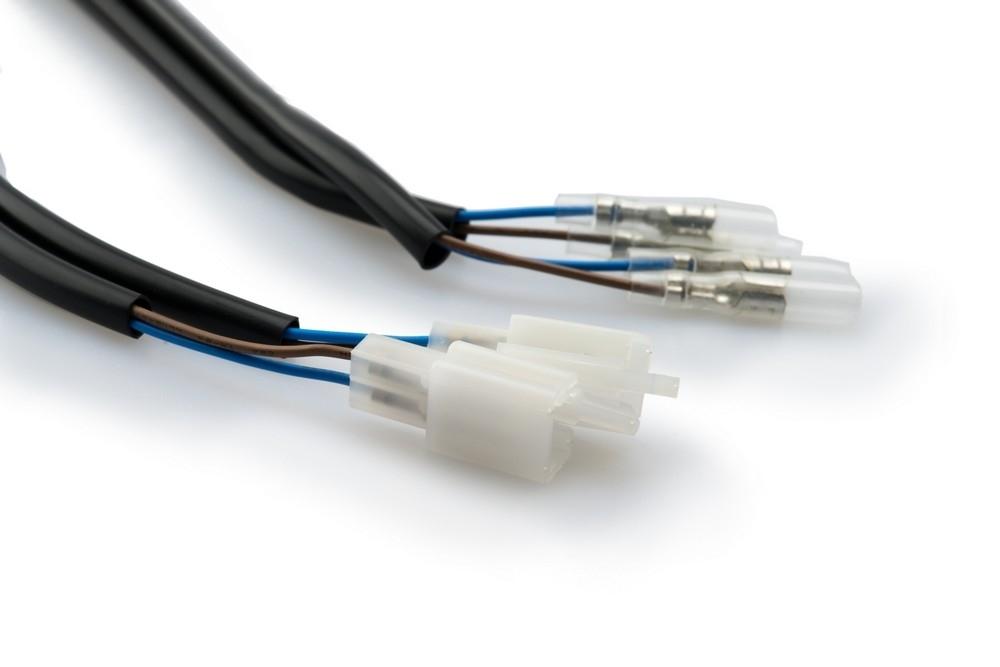 Instalación alargo intermitentes Yamaha MT-125 2014-2019  cable 180mm