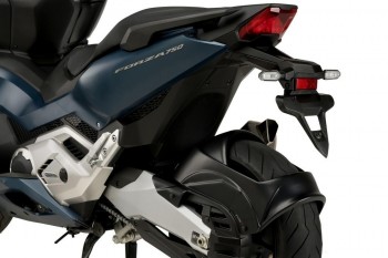 Guardabarros trasero Honda Forza 750 2021-2024, X-Adv 750 2017-2024 negro mate