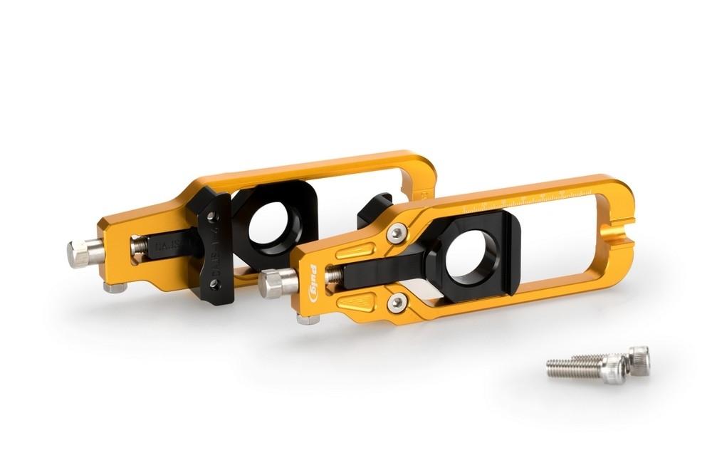 Tensores cadena aluminio CNC Suzuki GSX-R 600/750 2011-2016 color oro