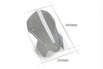 Cupula BMW M1000R 2023-2024, S1000R 2021-2024 Puig New generation Touring con soporte BMW ahumada oscuro