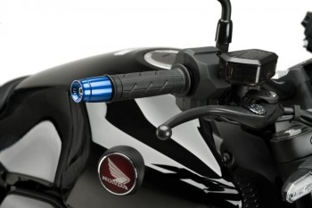 Contrapesos manillar Honda modelos diversos Puig Sport azules