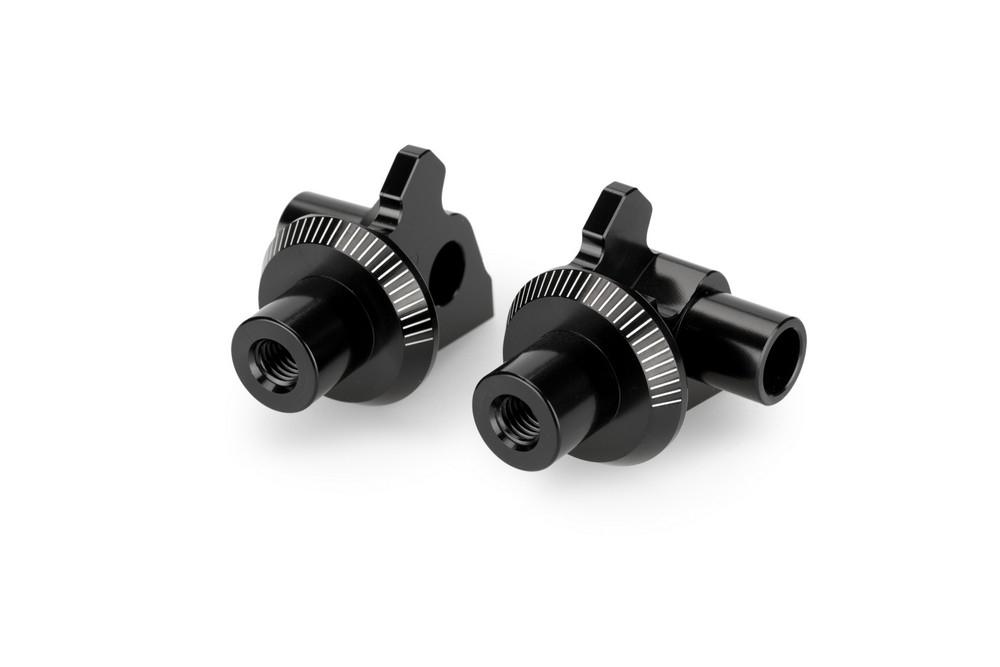 Herrajes para estriberas piloto Puig Aprilia Tuareg 660 2022-2024