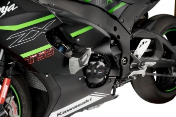 Protectores motor Kawasaki ZX-10R /RR 2011-2024 Puig Pro 2.0 negros