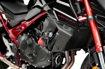 Protectores motor Honda CB750 Hornet 2023-2024, XL750 Transalp 2023-2024 Puig R19 negros
