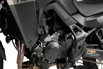 Protectores motor Honda CB750 Hornet 2023-2024, XL750 Transalp 2023-2024 Puig R19 negros