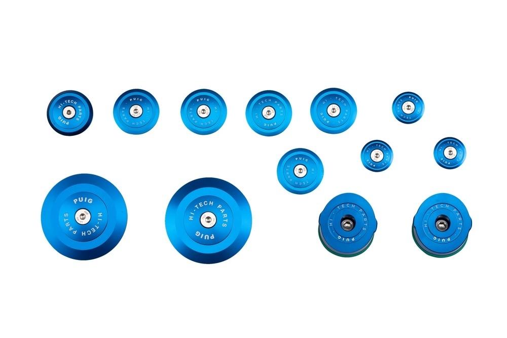 TAPONES CHASIS DE ALUMINIO BMW R1250R 19'- C/AZUL