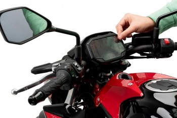 Protector dashboard Kawasaki Ninja, Versys 650, Z H2, Z650, Z900, ZX-4R, ZX-6R, ZX-10R transparente