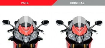 Alerones downforce laterales sport Aprilia RSV4 RR 2015-2020 negros