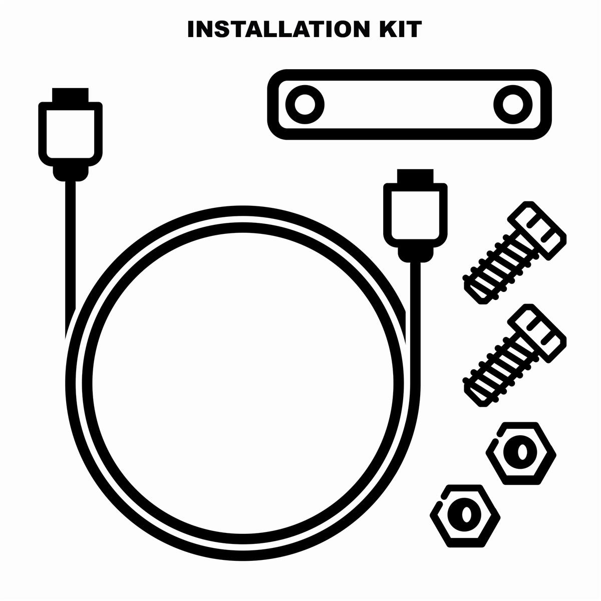 Kit fijacion sistema multimedia MIA Aprilia RS457