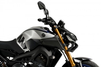 Aleron downforce frontal naked Yamaha MT-09 2017-2020, MT-09 SP 2018-2020 negro mate