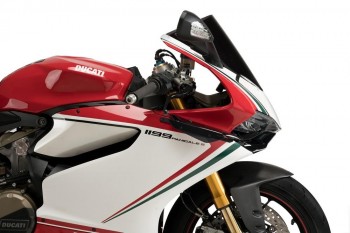 Alerones downforce laterales sport Ducati 899 Panigale 2014-2015, 1199 Panigale /R 2012-2017 negros