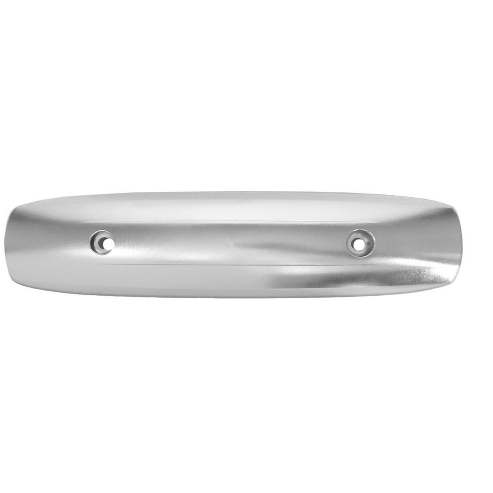 Protector escape Yamaha T-Max 500/530 2008-2016 gris mate  (255mm entre tornillos)