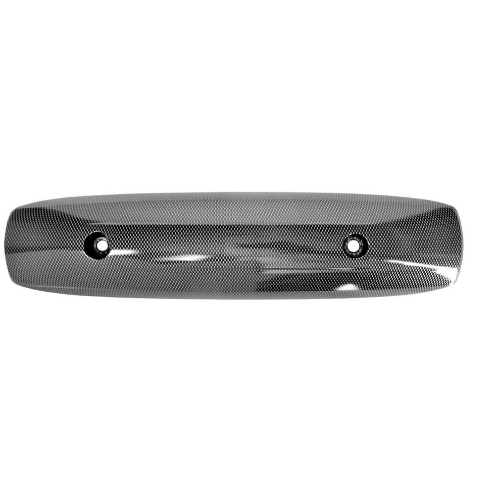 Protector escape Yamaha T-Max 500/530 2008-2016 color carbono  (255mm entre tornillos)