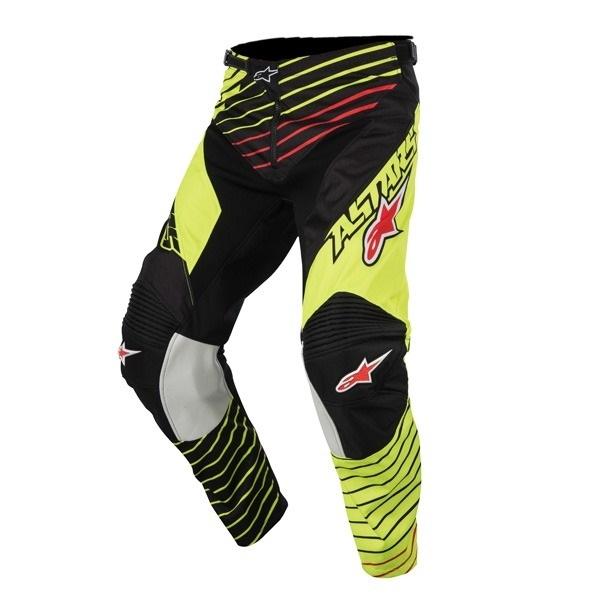 Pantalones Alpinestars Racer Braap Infantiles amarillo/negro Talla 28